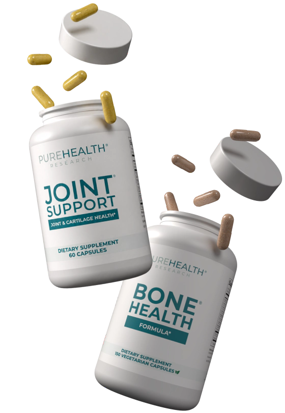 PureHealth Research Bone Health Formula supplement bottle