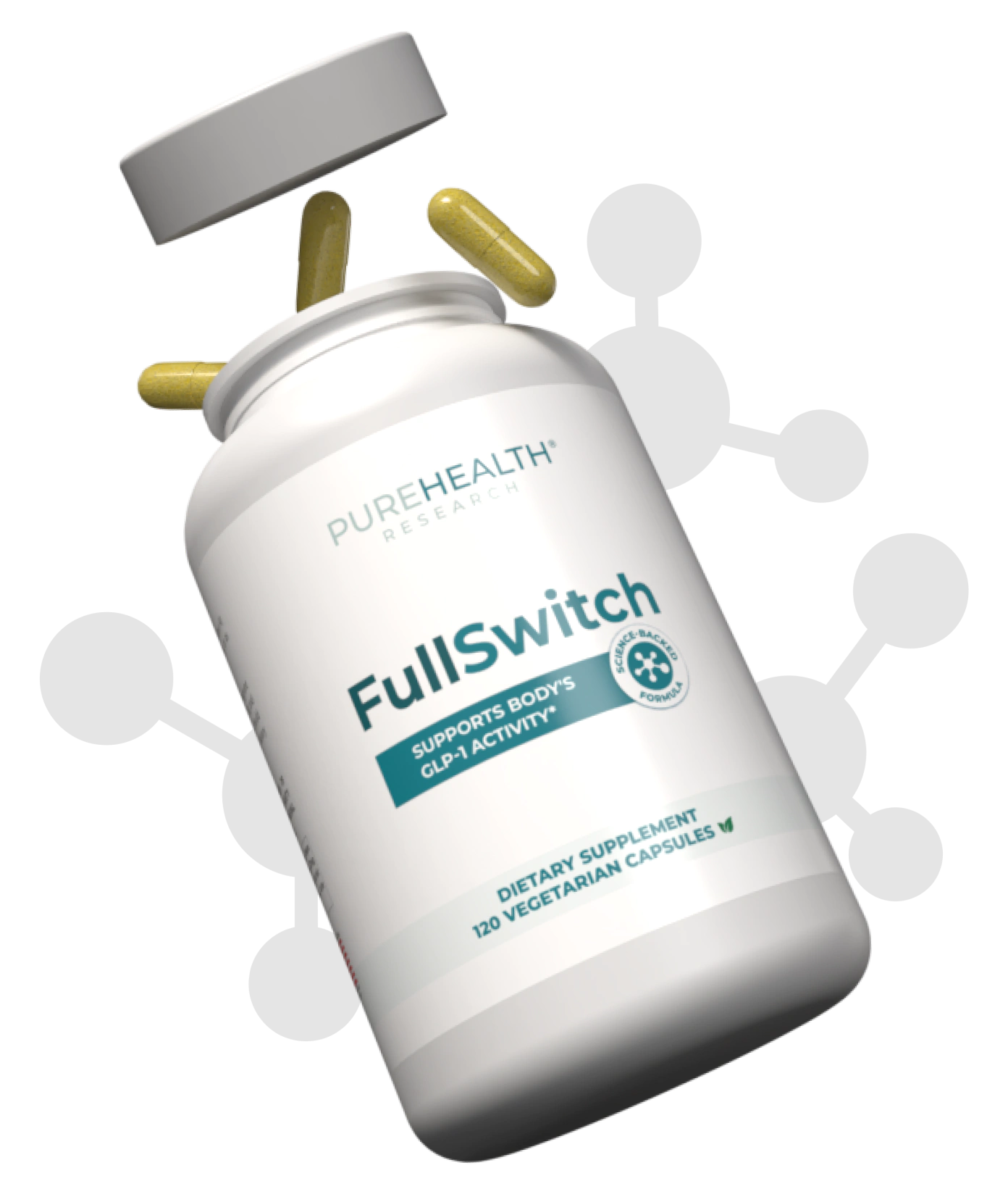 FullSwitch supplement bottle