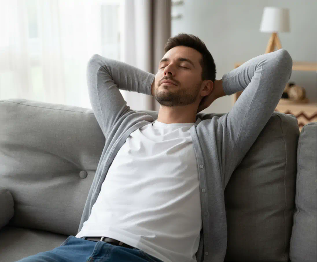 Men sitting