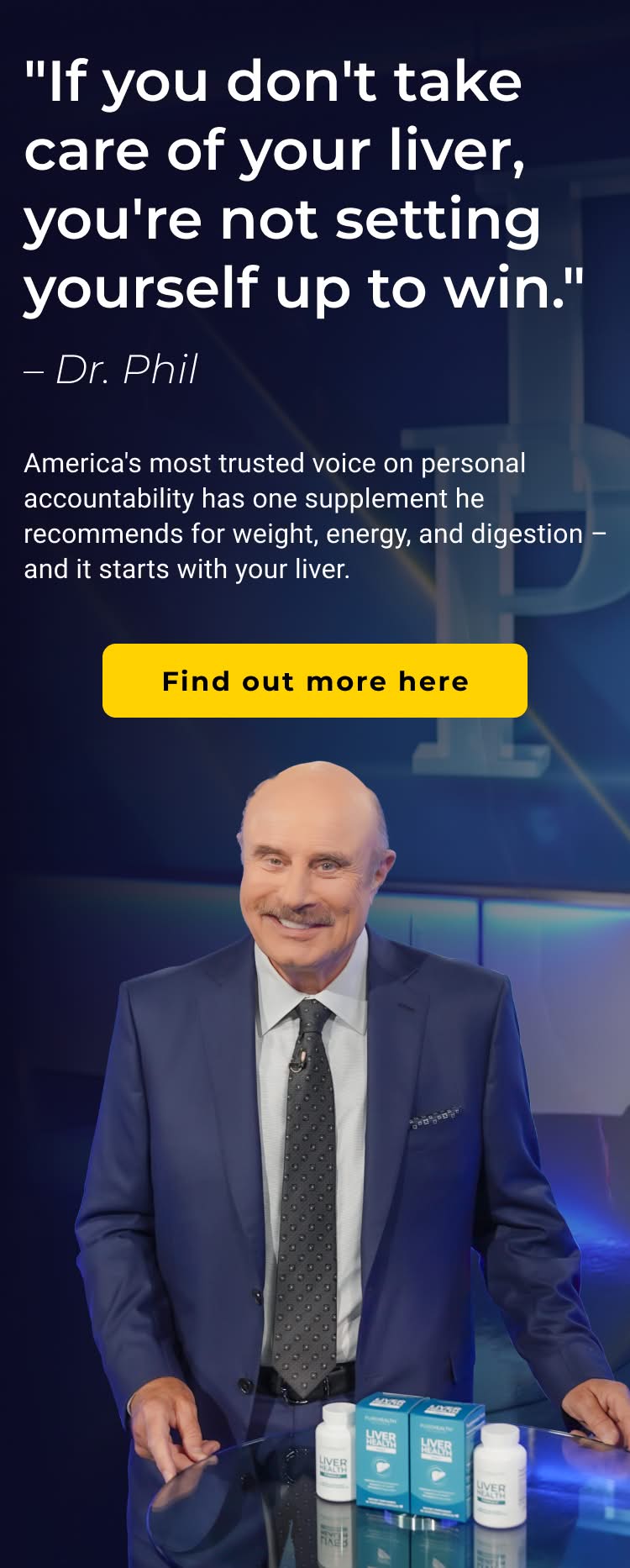 Banner featuring Dr. Phil